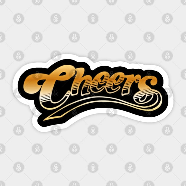 CHEERS Sticker by tzolotov